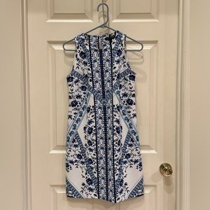 Banana Republic Blue Floral Dress